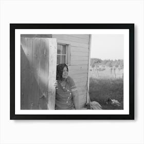 Untitled Photo, Possibly Related To Wife Of Bohemian Farmer Near Black River Falls, Wisconsin By Russell Lee Art Print