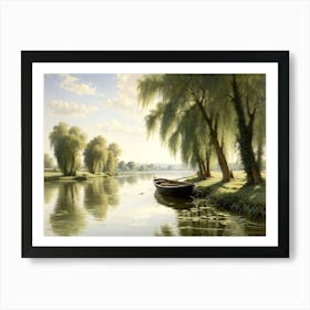 The Tranquil Thames Art Print