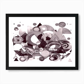 Abstract Painting 3 Art Print