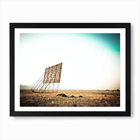 Abandoned Drive-In Art Print