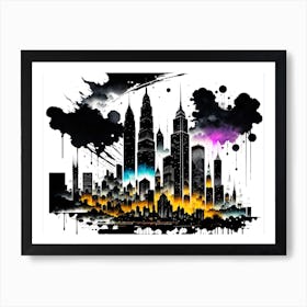 Cityscape 9 Art Print