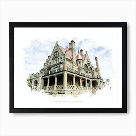 Craigdarroch Castle, Victoria, British Columbia Art Print