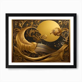 Golden Eagle 1 Art Print