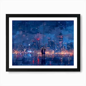 Night In The City 3 Art Print