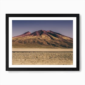 Mountain in the Desert Art Print