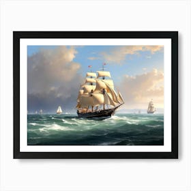 Marine Art Art Print