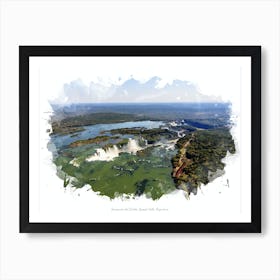 Garganta Del Diablo, Iguazú Falls, Argentina Art Print