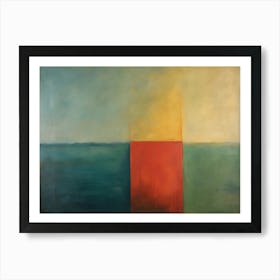 Abstract Artsy Painting Poster