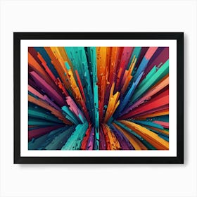 Abstract Background 9 Art Print