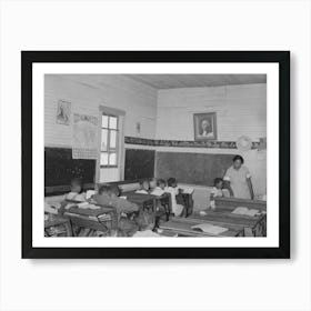 African American Primary School Near Southeast Missouri Farms By Russell Lee Art Print