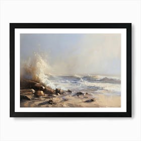 Crashing Waves 1 Art Print