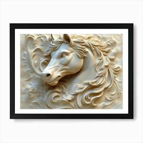 Horse Head 1 Art Print