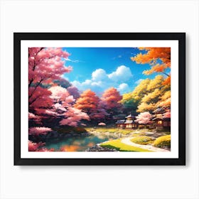 Cherry Blossoms 6 Art Print