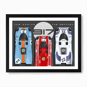 917 Racing Car of the Century Art Print