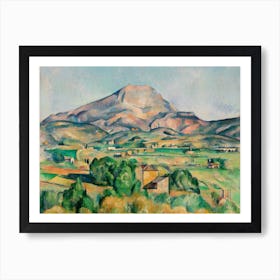 Mont Sainte Victoire 1892–1895, Paul Cézanne Art Print