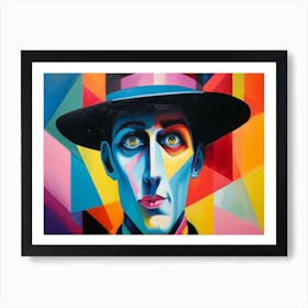 Man In A Hat 1 Art Print