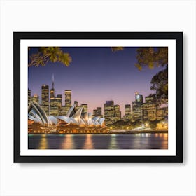 Sydney Opera House 2 Art Print
