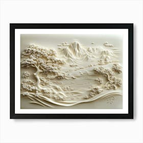 Chinese Landscape 2 Art Print