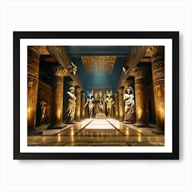 History Temple Art Print