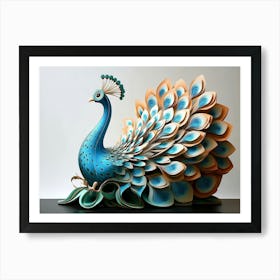 Peacock 16 Art Print