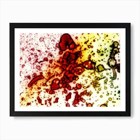 Watercolor Abstraction An Artist S Palette 1 Art Print