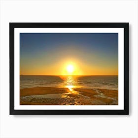 Cornish Sunset Art Print