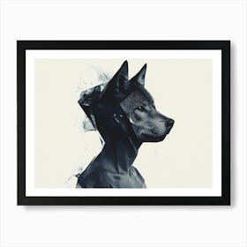 Wolf Head Art Print