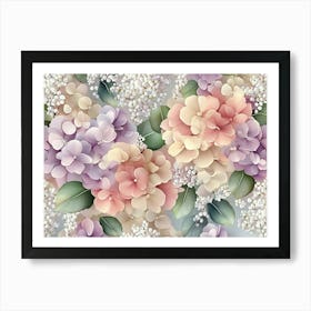 Hydrangeas 4 Art Print