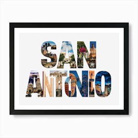 San Antonio Art Print