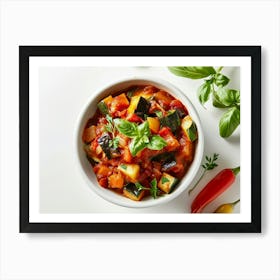 Vegetable Stew In A Bowl 12 Art Print