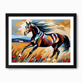 Modern Horse Art, 109 Art Print