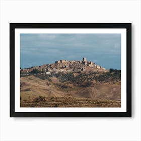 Castle On Top Of Hill Art Print