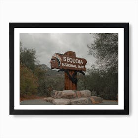 Sequoia National Park Art Print