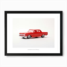 Toy Car Custom 62 Chevy Red Poster Art Print