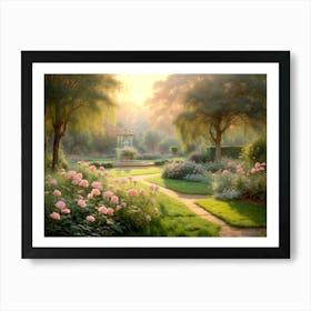 Morning Light In Kings Garden 1 Art Print