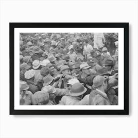 Untitled Photo, Possibly Related To Workmen At The Umatilla Ordnance Depot, Hermiston, Oregon By Russell Art Print