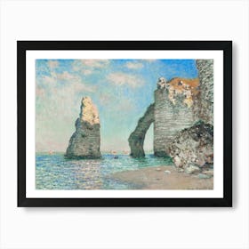 The Cliffs At Étretat (1885), 1, Claude Monet Art Print