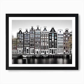 Amsterdam Canals 17 Art Print