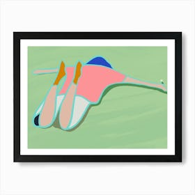 Grass lover Art Print