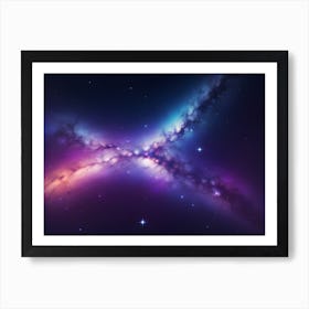 Space Galaxy - Milky-way Art Print