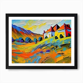 House On The Hill Art Print