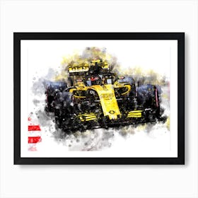 Carlos Sainz Jr Art Print