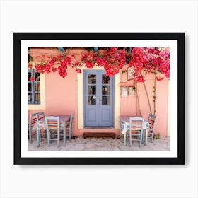 Pink Bougainvillea Flowers Art Print