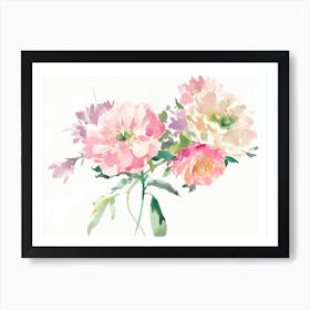 Peony Art Print