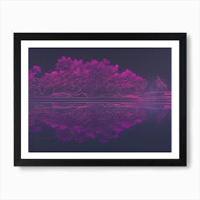 Abstract Water Art Print