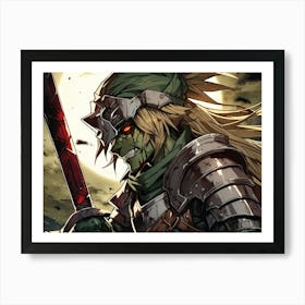 Legend Of Zelda 2 Art Print