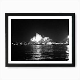 Sydney Opera House - B&W Edition Art Print
