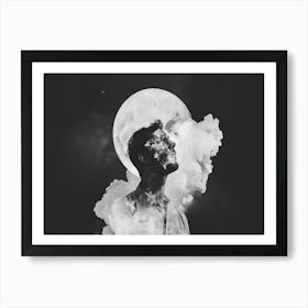 Dreaming Of The Moon Art Print