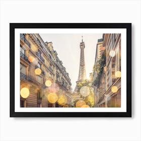 Sparkling Paris Art Print