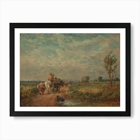 Going To The Hayfield, David Cox Art Print